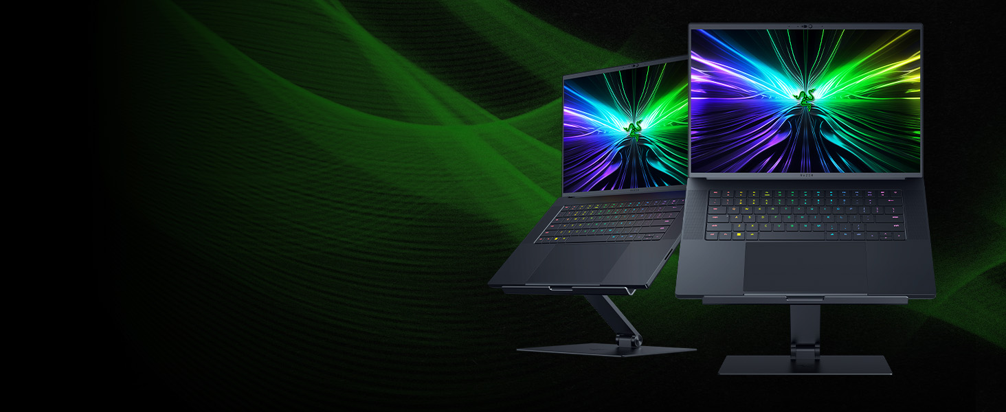 Підставка для ноутбука Razer Adjustable - Регульована, для екранів до 18 дюймів, алюміній, вентиляція, білий/чорний