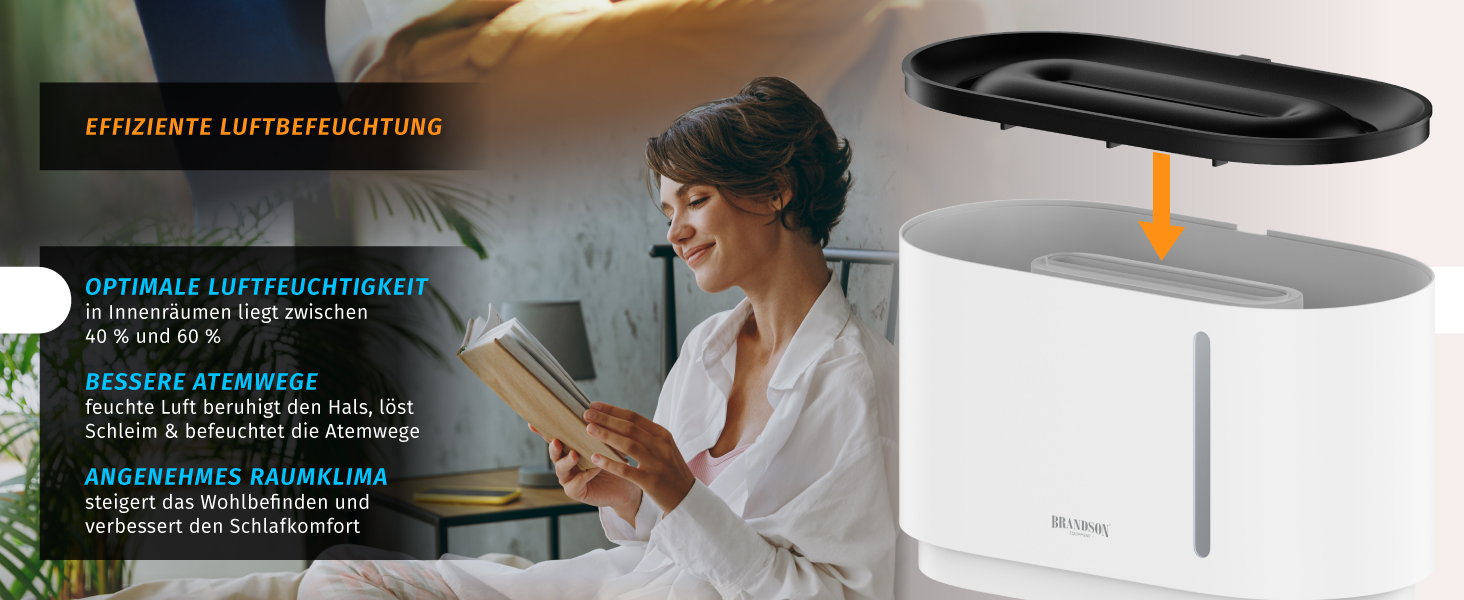 Зволожувач повітря Brandson з ефектом полум'я, керуванням від пульта, тихий, ультразвуковий, 4 режими туману, резервуар 3 літри, відсік для аромамасел, LED-підсвітка, для офісу, вітальні, спальні