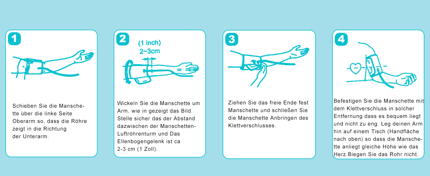 Цифровий тонометр на плече для дому, з регульованою манжетою та підсвічуванням дисплея (для людей похилого віку), білий