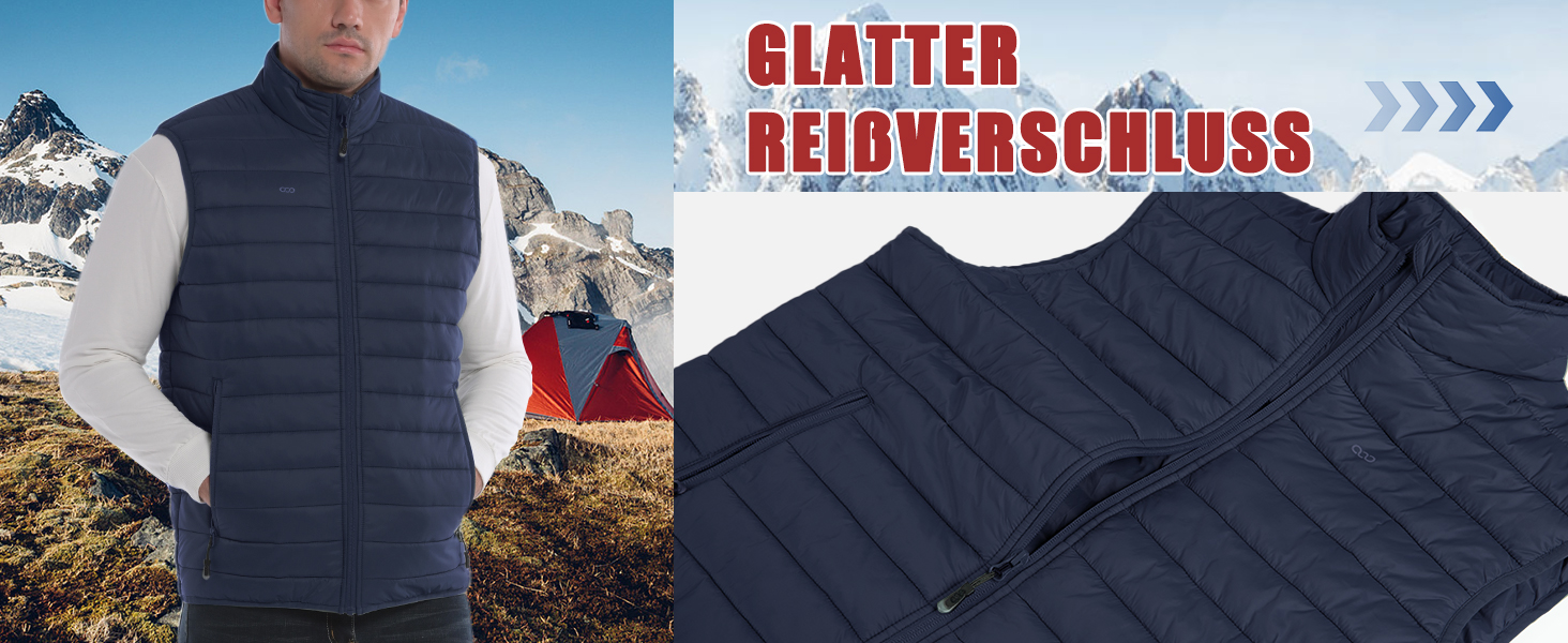 Стьобана жилетка для чоловіків 33000ft Outdoor з утеплювачем, гібридна спортивна жилетка з 5 кишенями, для походів та їзди на коні (Сірий, 4XL)