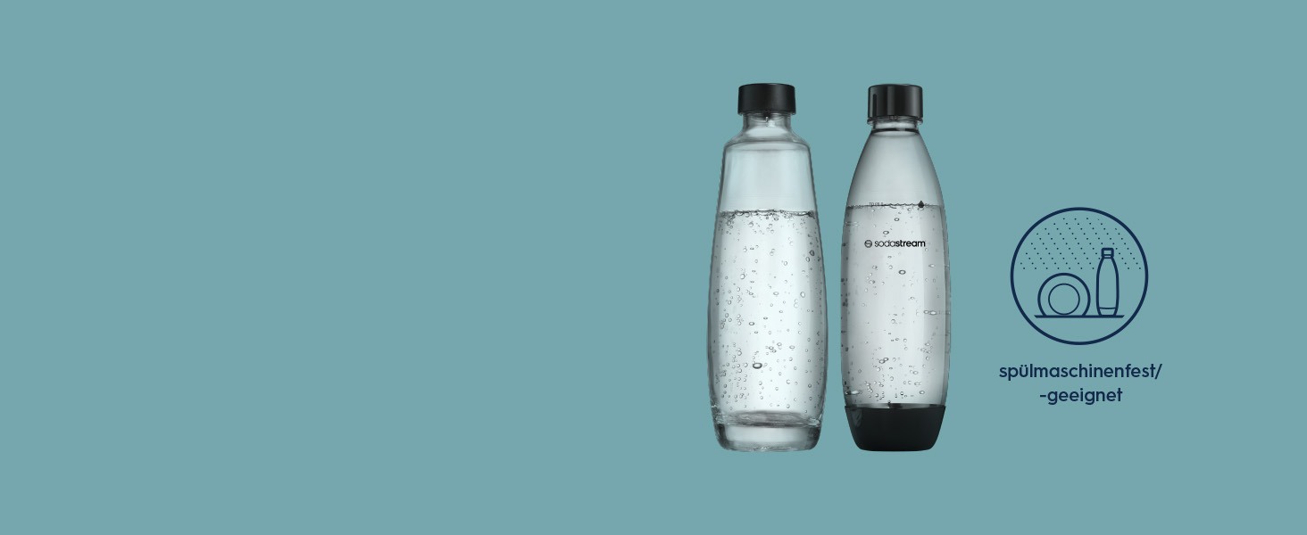 SodaStream DUO Comfort Set: Газова вода вдома | 2L пляшок, Титан