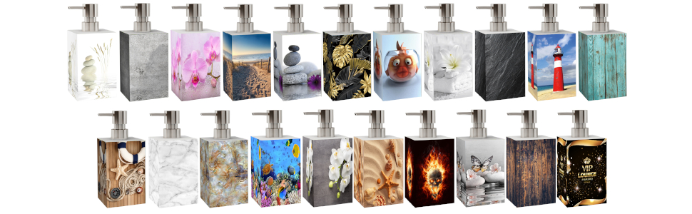 Дозатор мила | Сучасний дозатор мила для ванної кімнати | Стильний дизайн, бетон