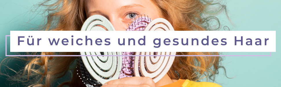 Гребінець для волосся Ninabella без пошкоджень - для жінок та чоловіків - розпушувач для кучерявого та довгого волосся - гребінець для волосся, натуральний, стандартний, кремовий