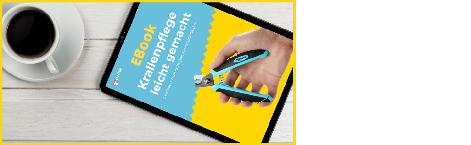 Професійний триммер для собак, котів та дрібних тварин Krallenschere: безпечні леза з нержавіючої сталі, щипці для стрижки, пилка та E-Book з догляду за кігтями