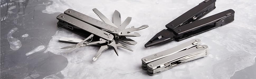 Мультитул Victorinox SwissTool X Plus з 38 функціями, шкіряний чохол