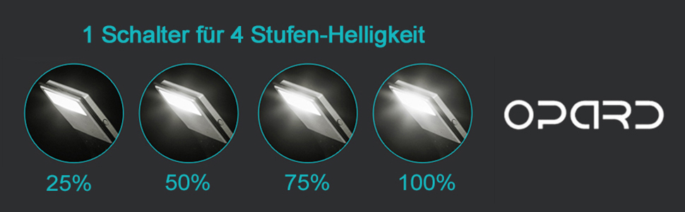 LED лампа для читання Opard: регульована, портативна, для Kindle, майстрів, студентів