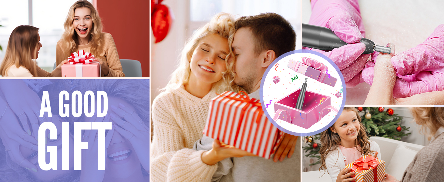 Електричний фрезер для нігтів та манікюру, набір для педикюру та манікюру, 20000 об/хв, для гелю, акрилу, шлейфу та акрилу гелю