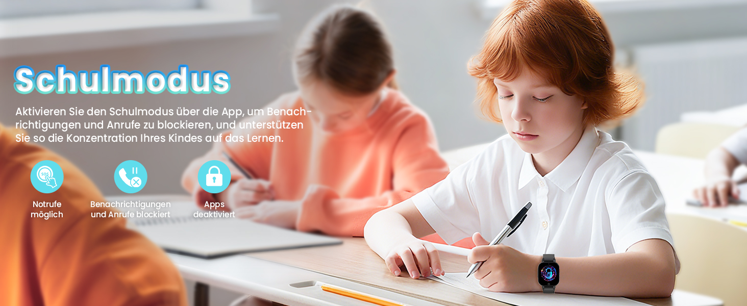 Дитячий розумний годинник 4G GPS з відеодзвінками та SOS, WiFi, крокомір, будильник, ігри, для дівчаток та хлопчиків від 4 років, чорний