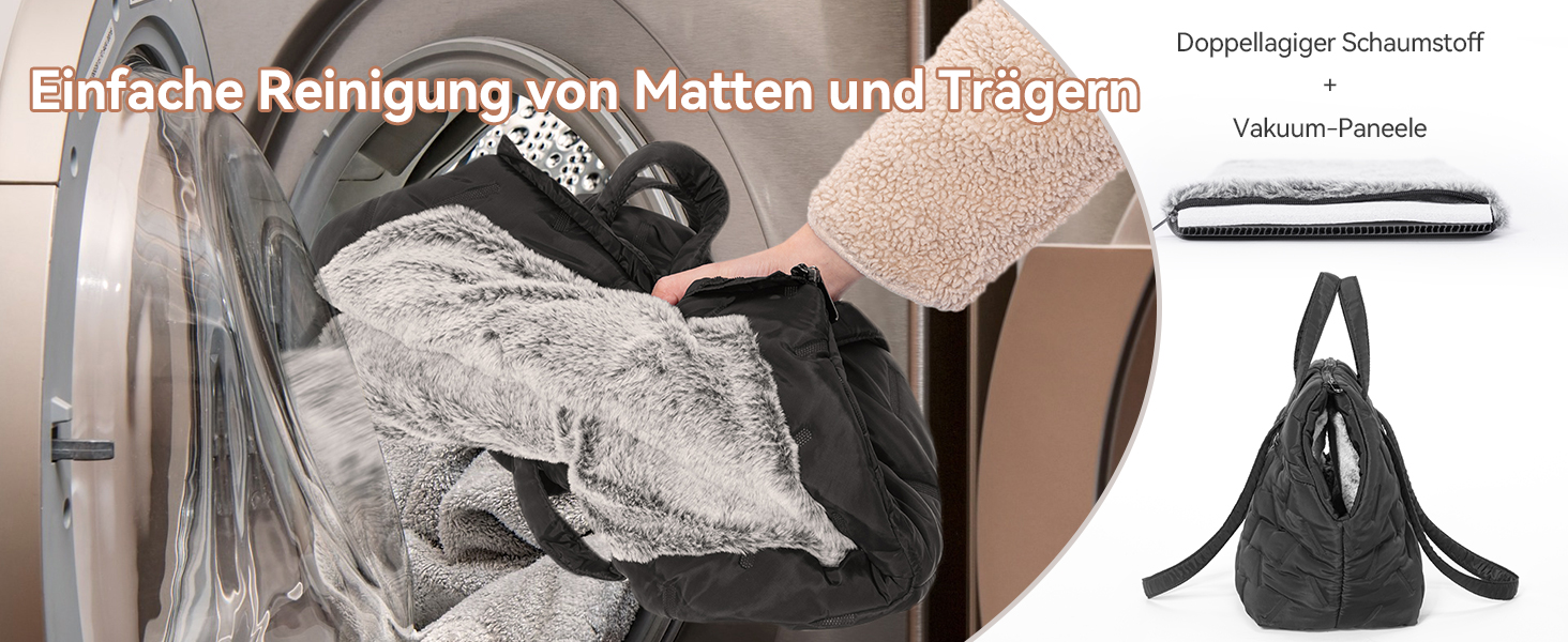 Сумка-переноска для собак та цуценят, 40x20x24 см, Khaki (M, Чорний)