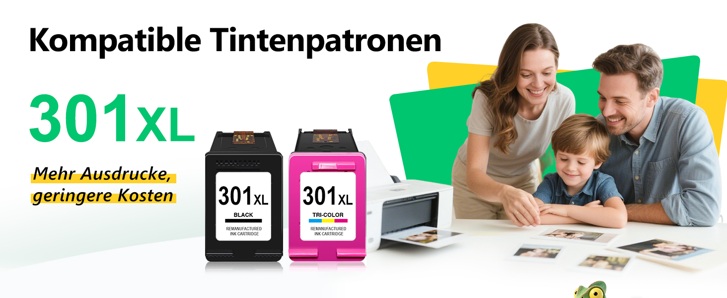 Картридж COLORETTO для принтерів HP Deskjet 2540, 3050 та Envy 5532 (заміна HP 301 XL), чорний