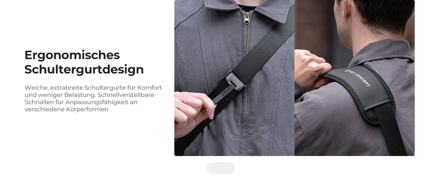 Сумка для фототехніки K&F Concept 15L, водовідштовхуюча сумка для камери та аксесуарів (Чорна)