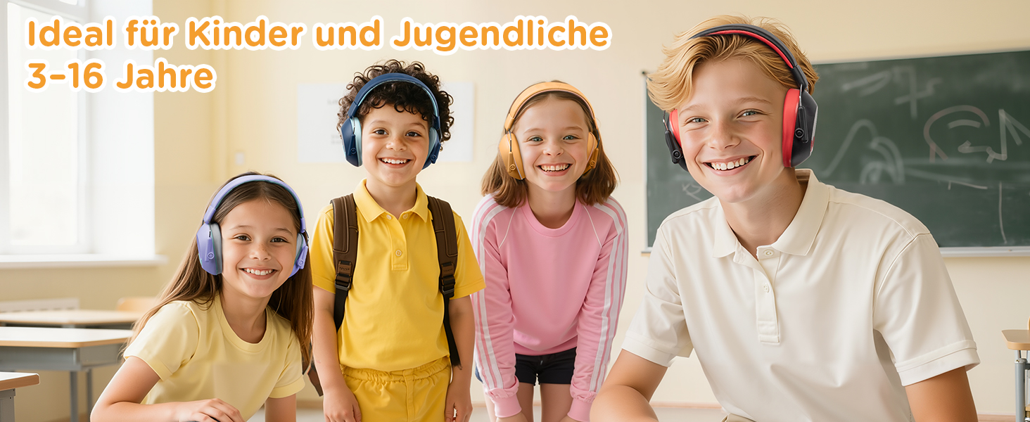 Навушники шумозаглушення для дітей Link Dream, SNR 30dB, 3-16 років, блакитні (1 шт.)