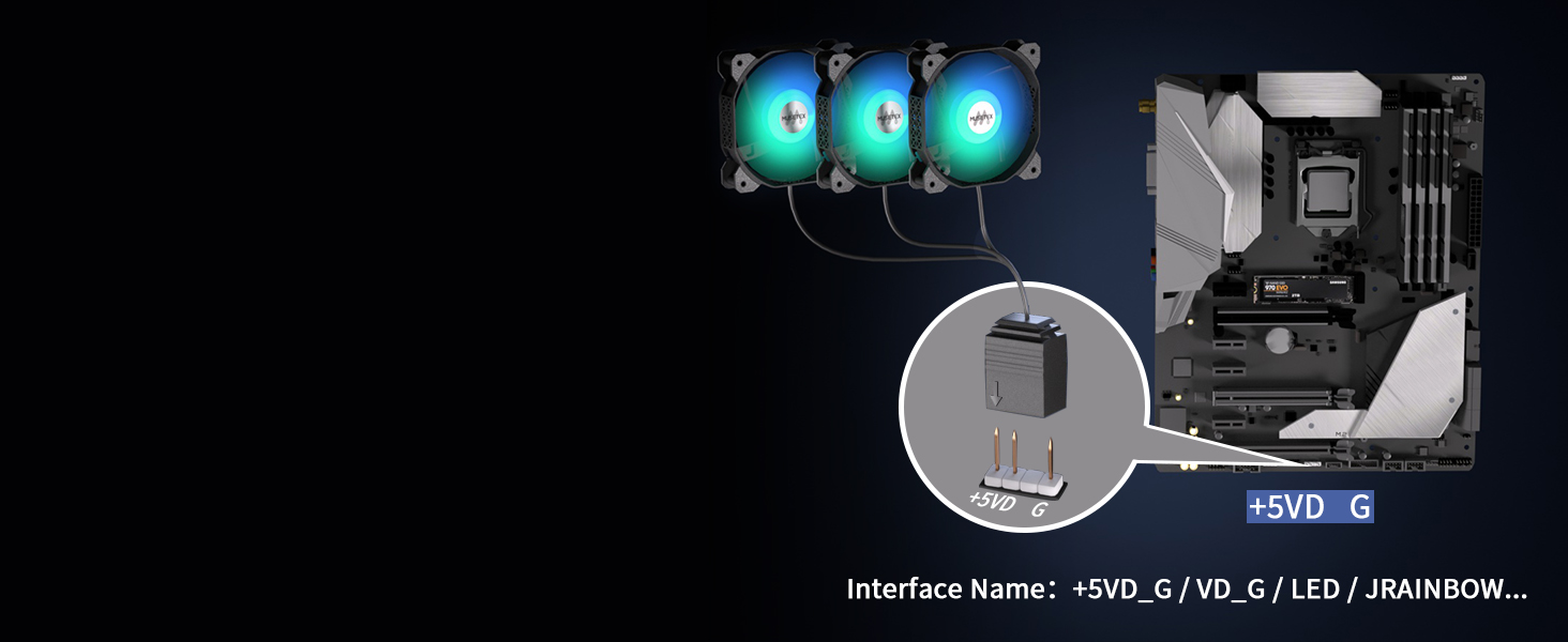 Корпус ПК MUSETEX K2: ATX Mid Tower з 7 PWM ARGB-вентиляторами, подвійне панорамне скло, Type-C, чорний (42.1 x 23 x 47 см)