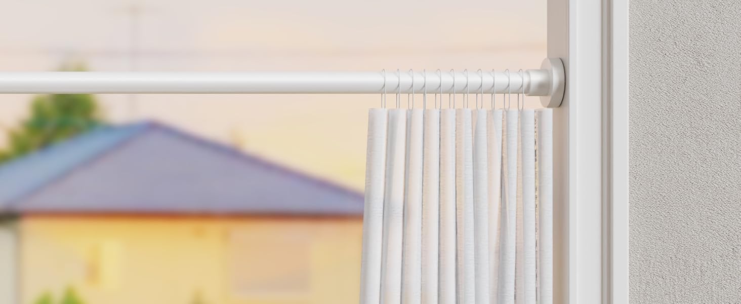 Штанга для душу без свердління, нержавіюча сталь, регульована, 85-160 см, діаметр 25 мм, срібляста