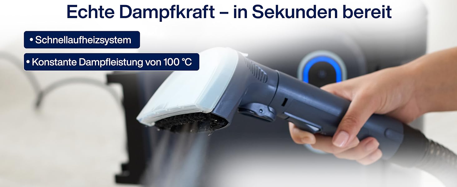 Samako Теперішній очищувач килимів та м'яких меблів – компактний ручний пристрій, потужний 400W двигун, 2 великі резервуари для води, підходить для всіх типів тканини (потужна версія (2000 Вт))