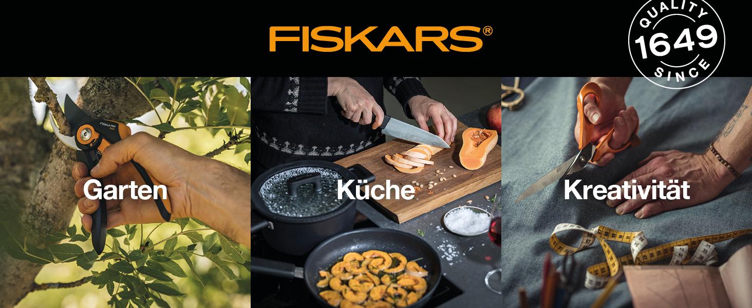 Мачете Fiskars WoodXpert XA3 50,5 см, антипригарне покриття, загартована сталева лезо, скловолоконна ручка, з чохлом, чорний/помаранчевий