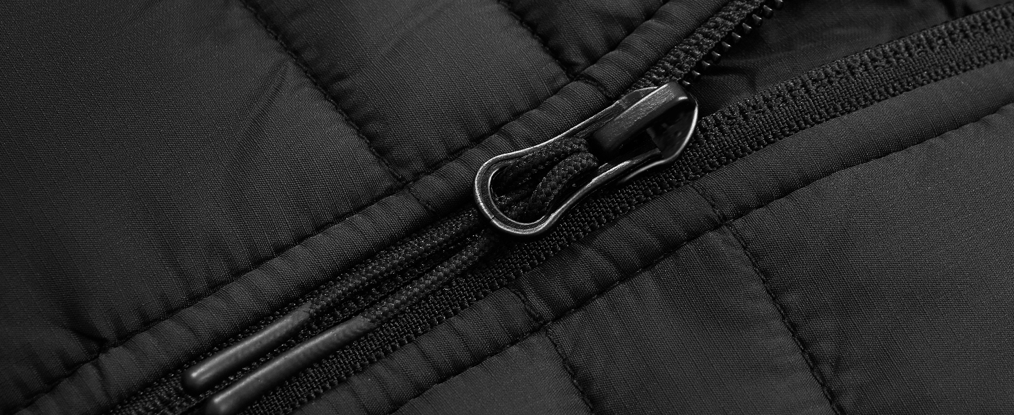 Обогріваючий жилет UNBON з акумулятором 10000mAh USB, чоловічий/жіночий, 3 режими нагріву, 6 зон нагріву, чорний