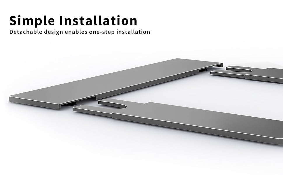 Підставка для ноутбука Orionstar, ергономічна, алюмінієва, з вентиляцією, сумісна з MacBook, Samsung, 10-15.6 дюймів, сіра