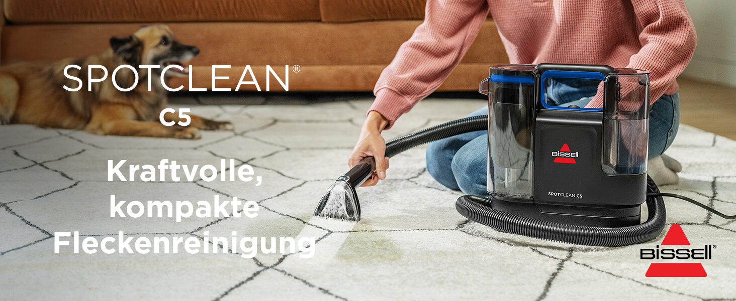 Портативний мийник для килимів Bissell SpotClean C5 - для дому, авто, човнів та диванів