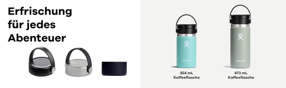 Hydro Flask Wide Mouth Flex Sip Pacific 355ml Water Bottle - Insulated Stainless Steel