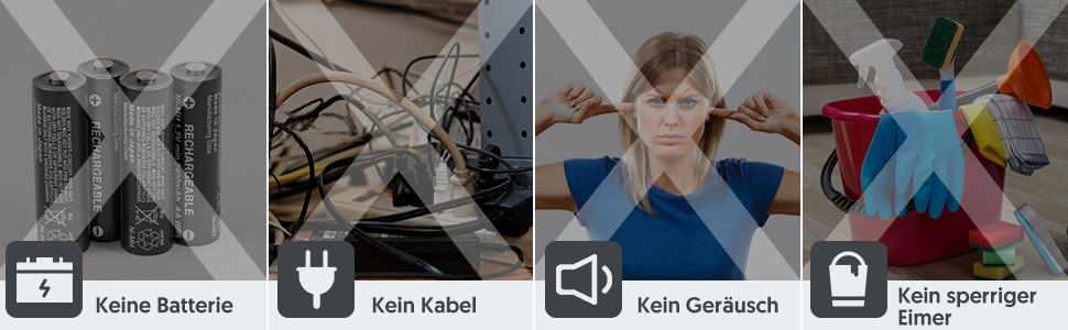 Швабра з розпилювачем Domi-Patrol з 3 змінними мікрофібровими насадками, 435 мл резервуар для води, сіра