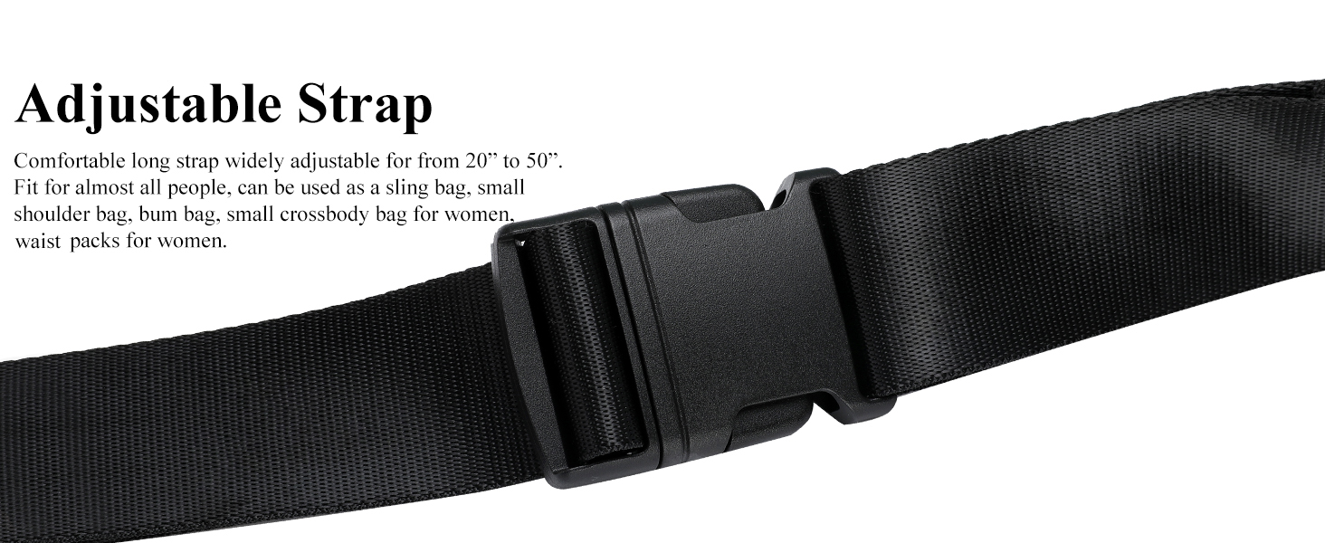 Чоловіча/Жіноча поясна сумка MAXTOP для активного відпочинку, спорт, подорожі (4 відділення, водонепроникна, чорна)