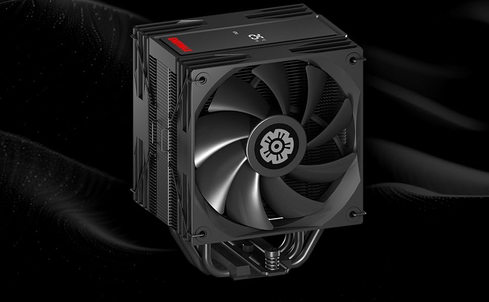 Кулер для CPU ENERMAX ETS-T41D: 2x 120mm вентилятор, гідравлічний підшипник, 4 теплові трубки, підтримка AMD AM5/AM4, Intel LGA1851/1700/115x, TDP 200W+