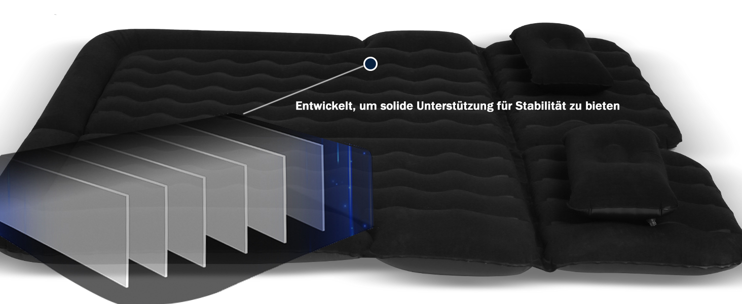 Надувний матрац для автомобіля SUV: комфортне спальне місце для подорожей та кемпінгу