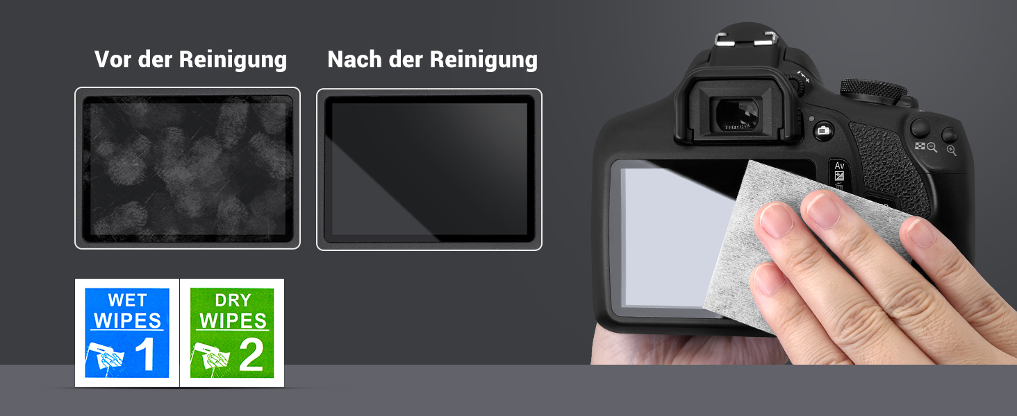 Набір для чищення камери: дзеркальна, Canon, Sony, Nikon, Pentax. Очищення об'єктива та сенсора