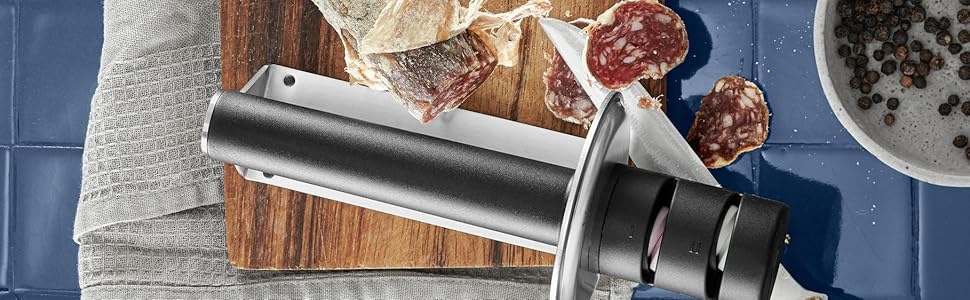 Точилка для ножів WMF Gourmet, керамічна, 2 рівня