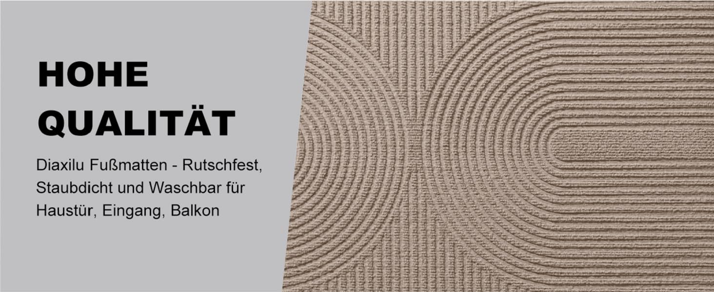 Килимок для дому та вулиці 43x76 см - антиковзкий, водонепроникний, легко миється. Килимок для входу, тераси, саду, коридору (темно-сірий)