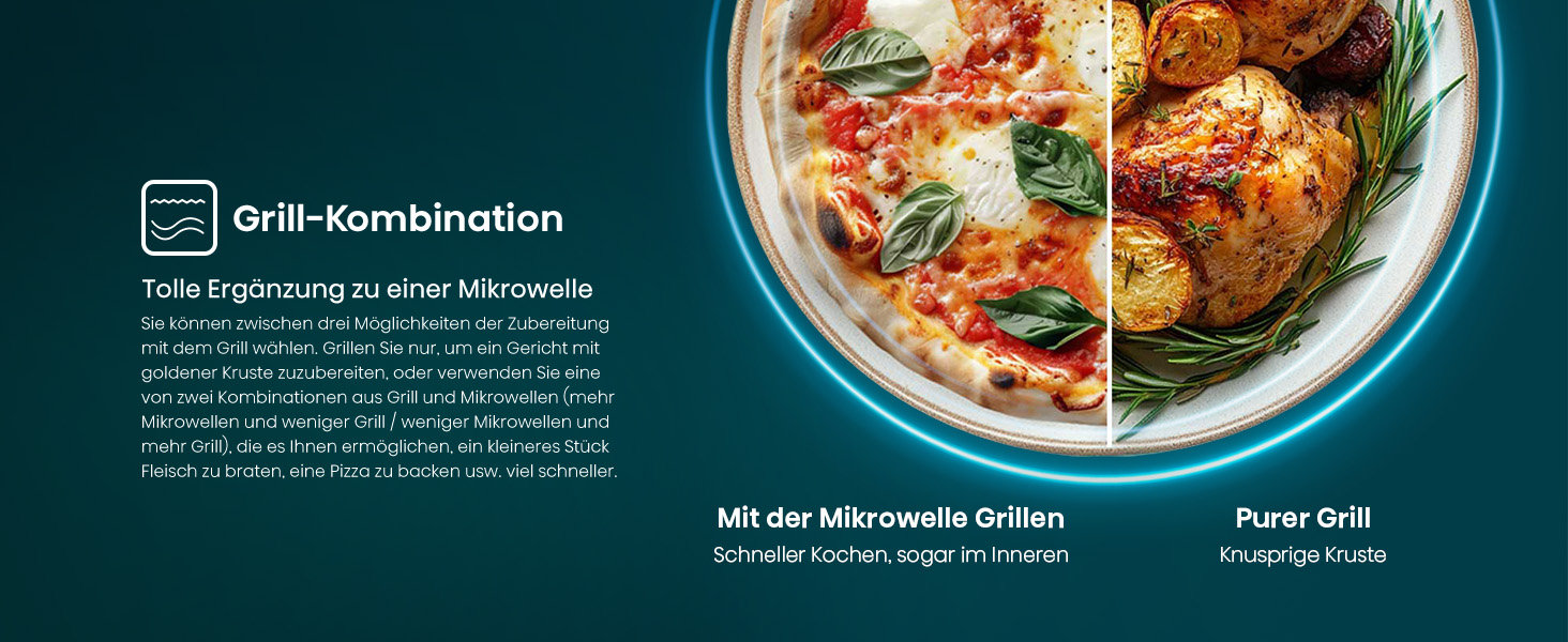 Мікрохвильова піч Hisense H20MOBS4HI 25 л з InverterTech, керамічним покриттям та цифровим керуванням