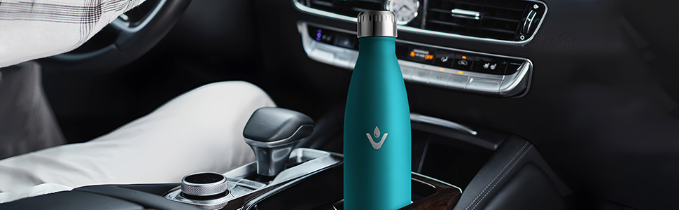 Термос Vikaster 500 мл: термофляга з нержавіючої сталі, без BPA, витримує протікання, багаторазовий. Ідеально для велосипеда, кемпінгу, йоги, спортзалу, фітнесу, школи, подорожей, активного відпочинку