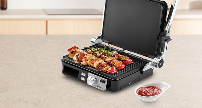 Ufesa Everest Electric Hot Plate with Touch Screen - 5 Presets, Timer & Adjustable Temperature