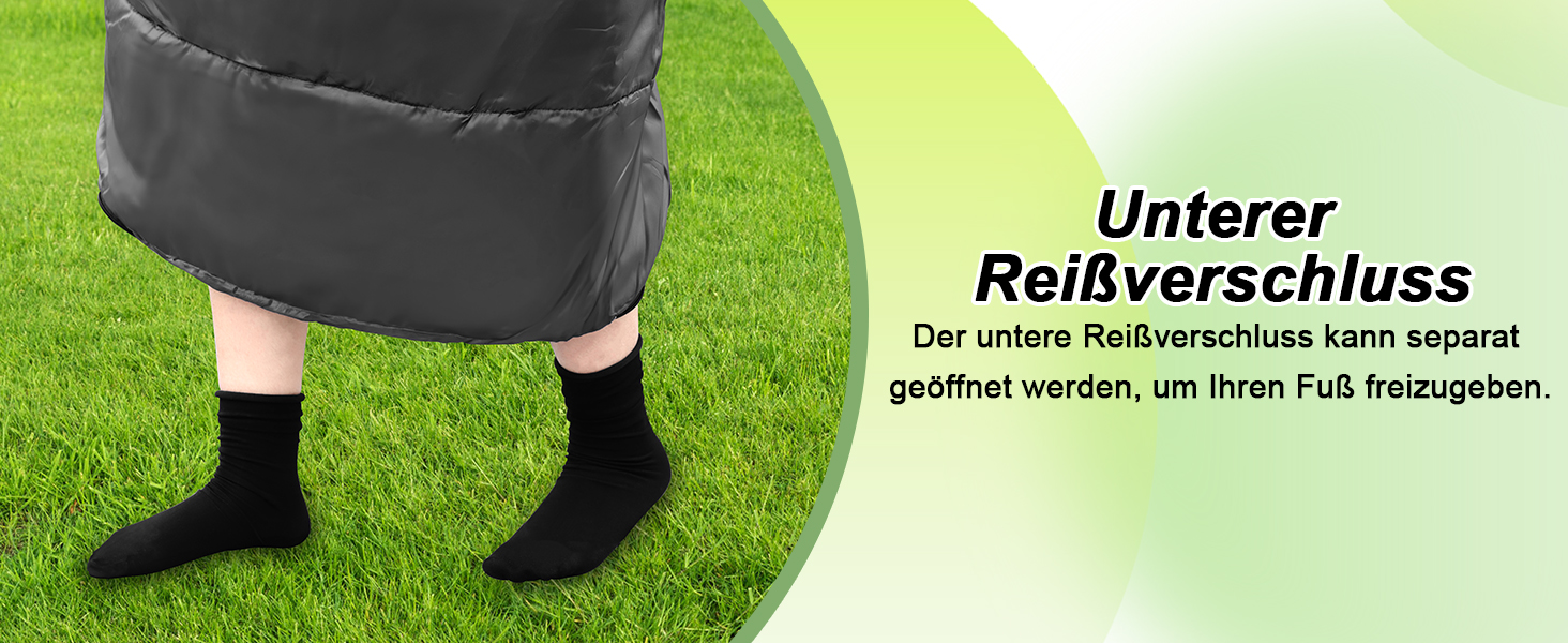 Спальний мішок Outdoor для кемпінгу 3 сезони, дорослий, 2 в 1, теплий, легкий, водонепроникний, для подорожей, хайкінгу та туризму, чорний