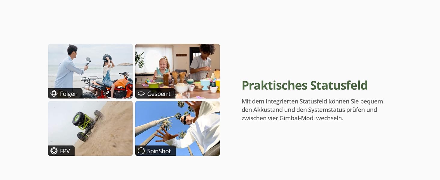 DJI Osmo Mobile 6 - Стабілізатор для смартфона, 3-осьовий, з розширеним штативом, трекінг об'єкта, для YouTube, TikTok, сірий