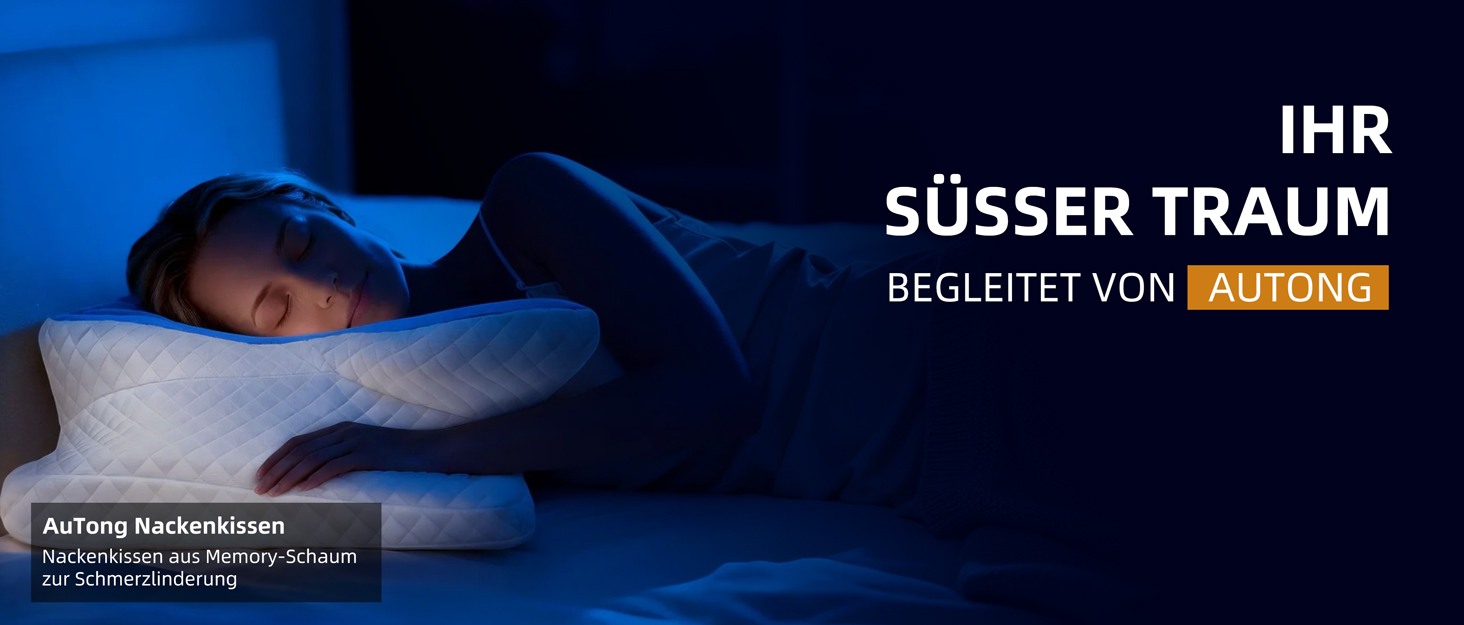 Ортопедична подушка для шиї з Memory Foam