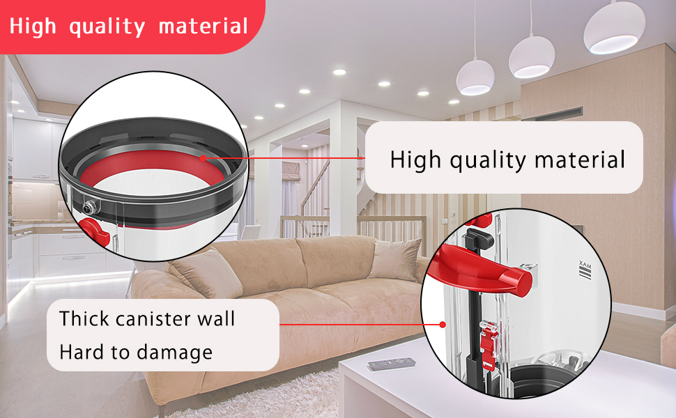 Контейнер для пилу Dyson V12/V10 Detect Slim (965272-01) - Оригінальна заміна