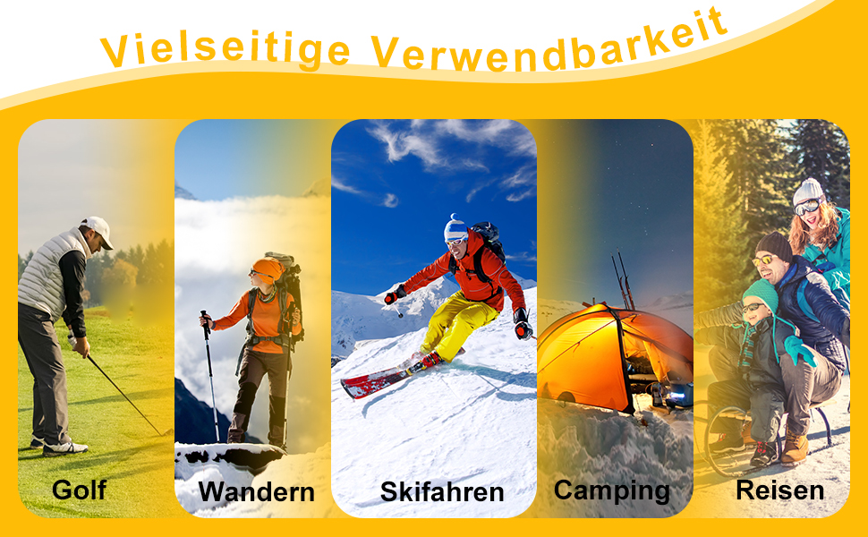 Електричний грілка для рук Wiederverwendbar 2 шт. 5000mAh USB Powerbank, 2A, нагрів 4-7 годин, для дітей, жінок, чоловіків, чорний, круглий