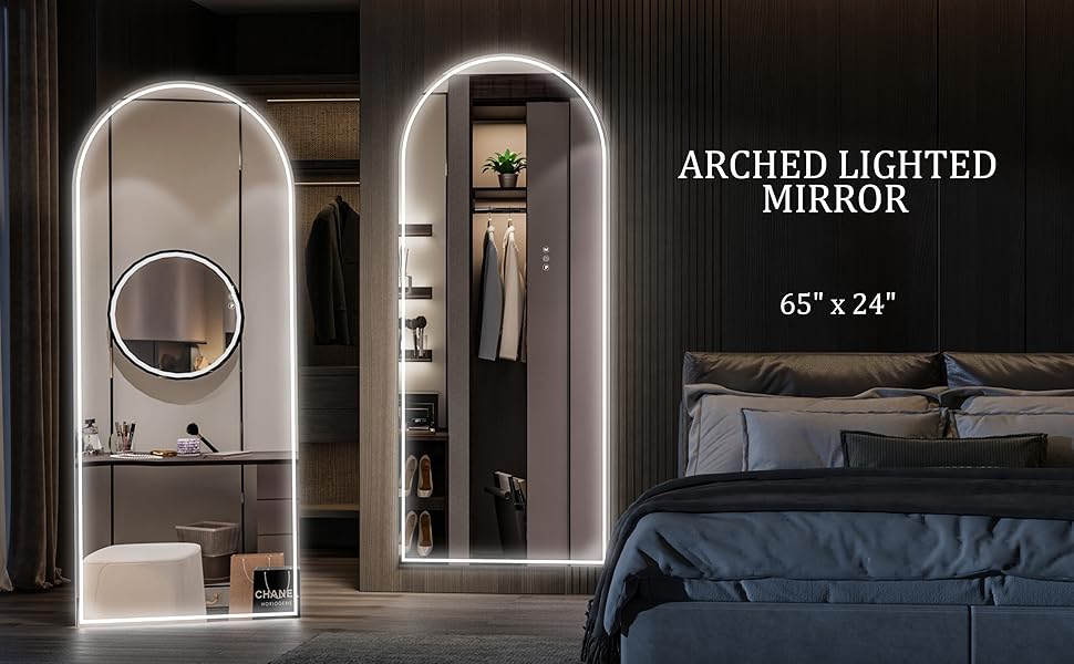 CASSILANDO Full Length LED Mirror
