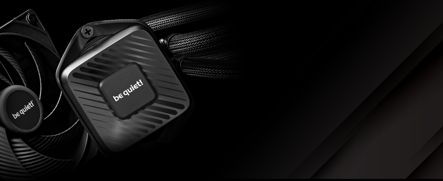 Система водяного охолодження be quiet! Pure Loop 3 240 мм для AMD/Intel, 2x 120 мм вентилятори Pure Wings 3, тиха помпа