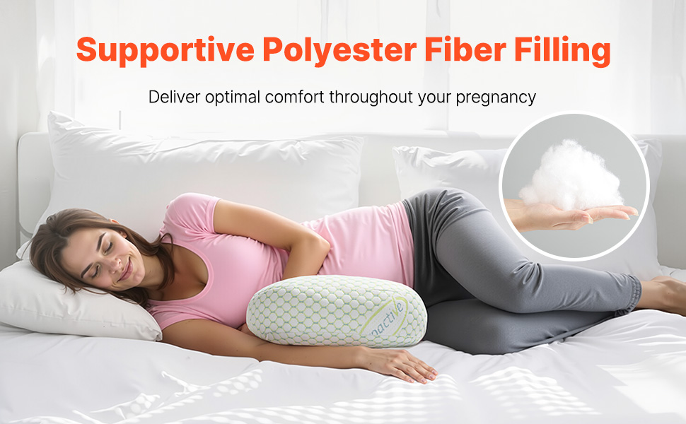 Подушка для вагітних VEVOR C-подібної форми, 133x63x21 см. Підтримка спини, живота, стегон та ніг. Знімний та пральний чохол.