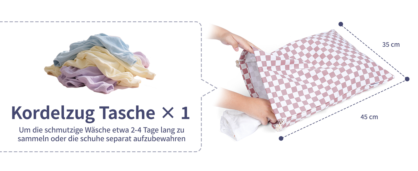 Набір органайзерів для валізи Narwey 7 шт., Packing Cubes для подорожей, рюкзаків, валіз (смугастий, Y-граублау)