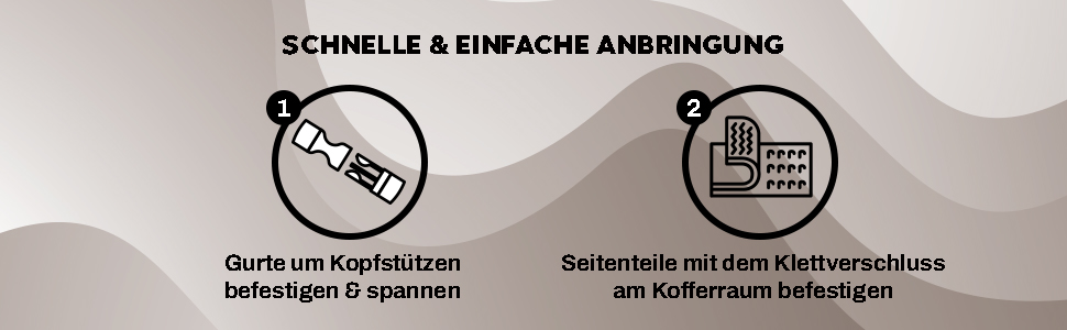 Захист для багажника автомобіля від бруду та подряпин для собак, водонепроникний, з захистом бокових стінок та краю, універсальний, 174 x 190 см (Чорний)