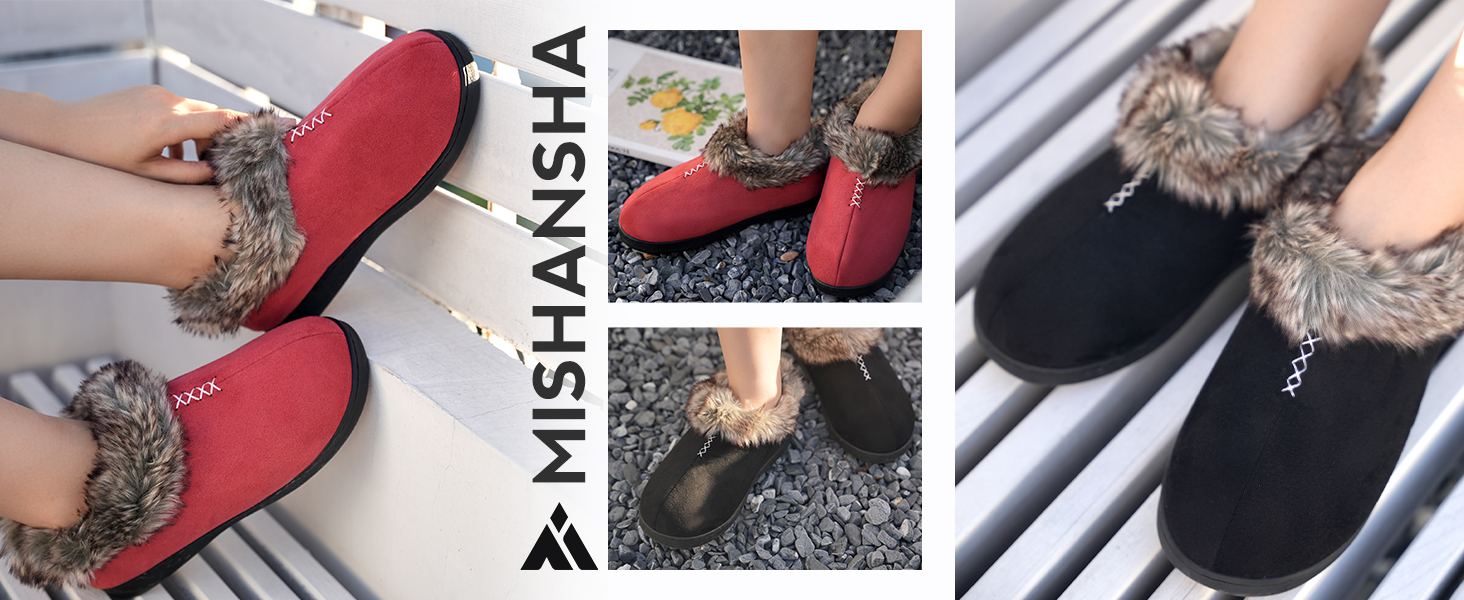 Жіночі теплі халапи з піною пам'яті Mishansha - чорний, розмір 36-43