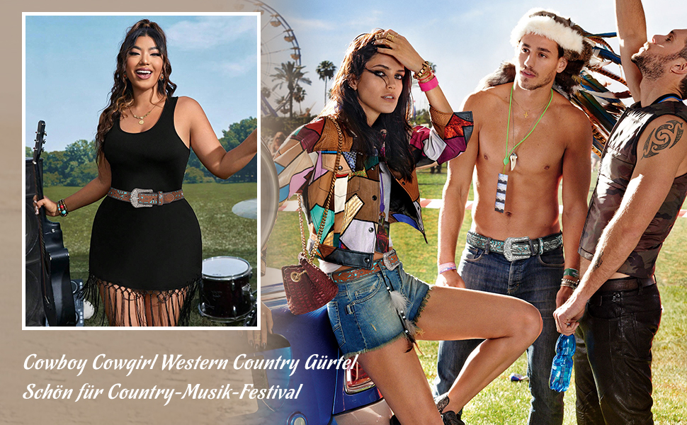 Стильний шкіряний ремінь Western JasGood для жінок та чоловіків, коричневий, 110 см (талія 86-95 см)