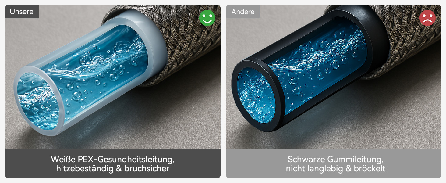 Кран кухонний CECIPA SOFETIY SERIE, чорний, з висувною лійкою, 360° поворот, нержавіюча сталь, двофункціональний