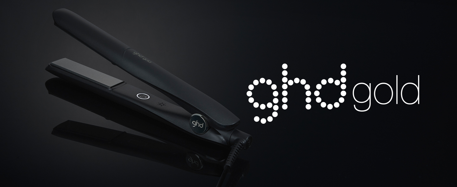Гладеньня та стайлер ghd Gold Black - Професійний інструмент для створення гладкого волосся з блиском, для всіх типів волосся, нова упаковка