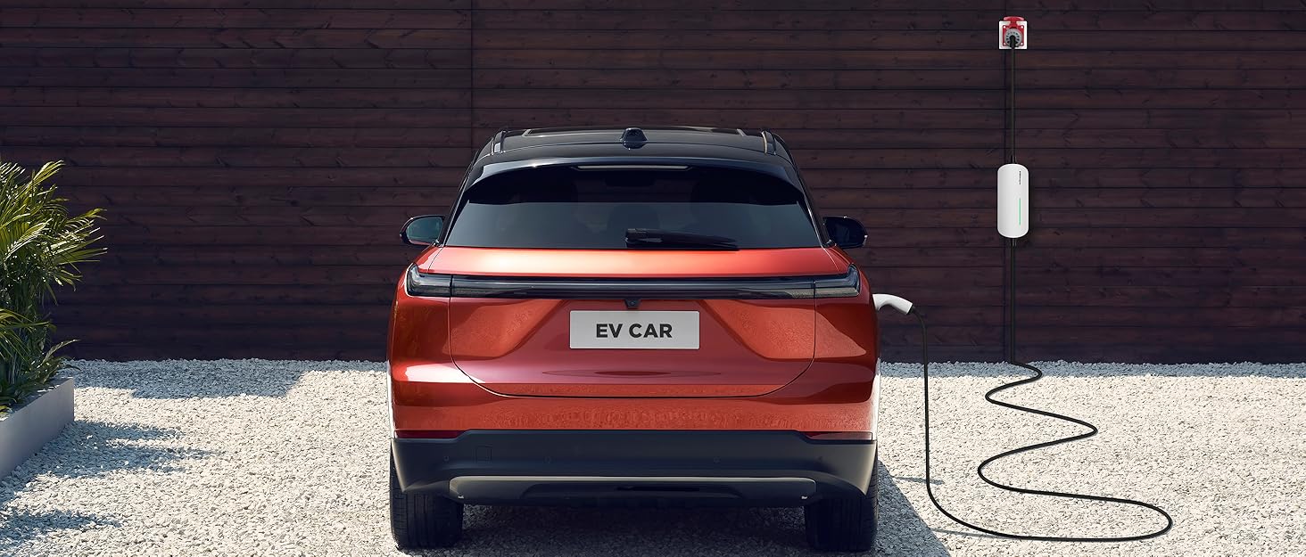 Кабель для зарядки електромобіля Type 2 11kW 6м CEE 6-16A 400V для всіх електро- та плагін-гібридних авто, білий