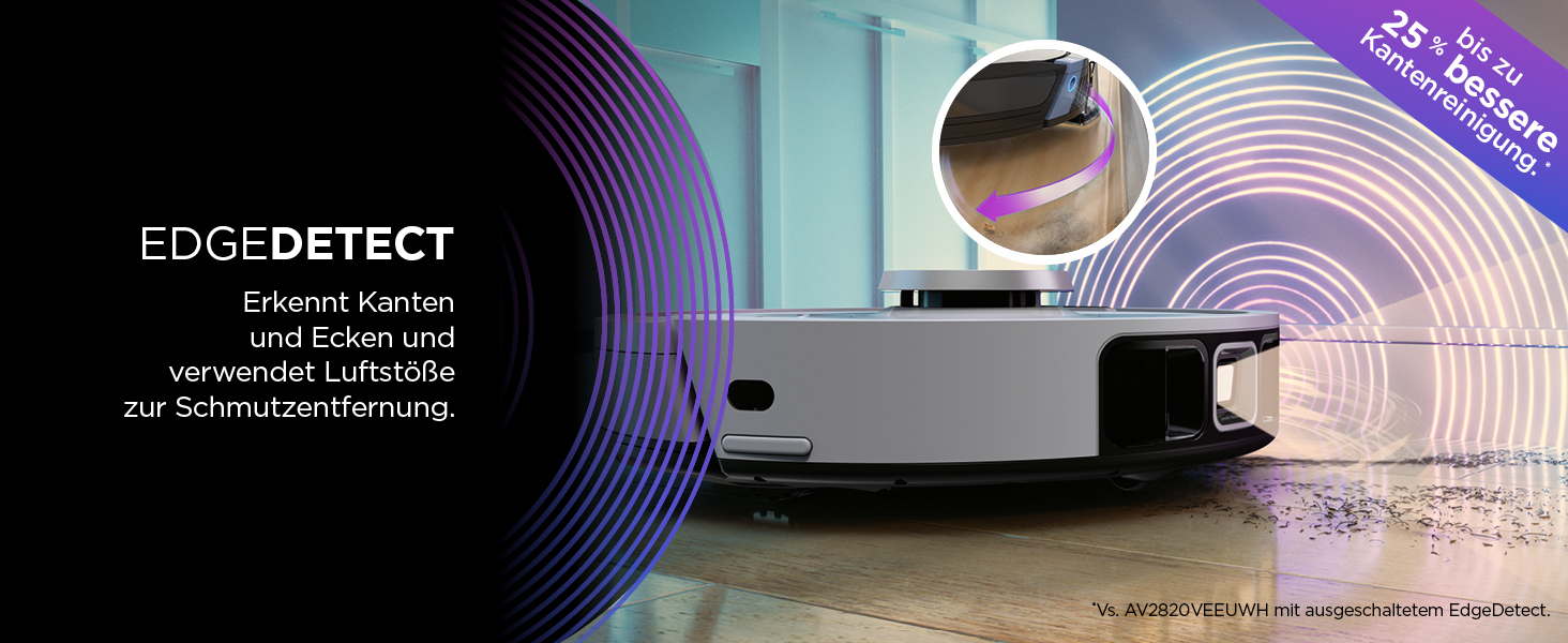 Робот-пилосос Shark PowerDetect з базою самоочищення, самостійно спустошується до 60 днів, для шерсті тварин, килимів та твердих підлог, з 3D- та LiDAR-навігацією, 14,5 см заввишки, білий